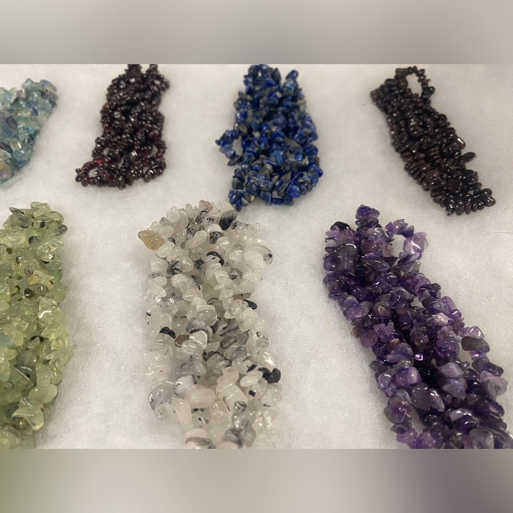 Assorted Gemstone Bead Necklaces - Set of 15 - Picture 6 of 8